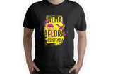 Camiseta "Alma aflora, resistência"