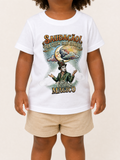 Camiseta Infantil - Saudação pra quem sabe sonhar"