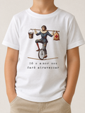 Camiseta Infantil - Só o Amor nos fará atravessar